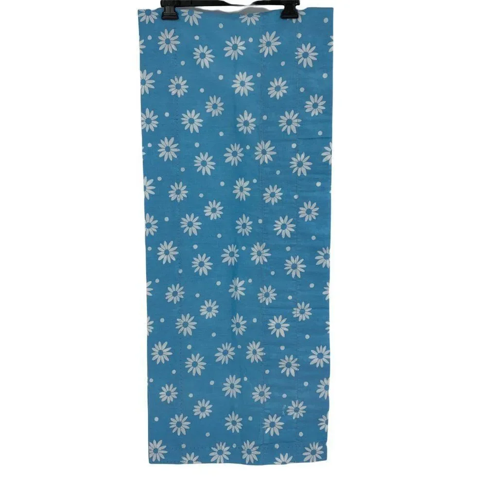 Vintage Disney Window Topper Valance Treatment Daisy Blue 80 x 17 (2 avail)
